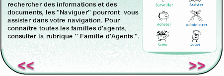 Les familles d'agents